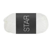 Lana Grossa Star 010 weiß 50g Wolle