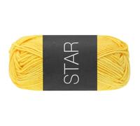 LANA GROSSA Star | Topflappen-Baumwolle | Handstrickgarn aus 100% Baumwolle | 50g Wolle zum Stricken & Häkeln | 90m Garn FB117