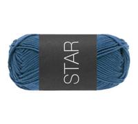 LANA GROSSA Star | Topflappen-Baumwolle | Handstrickgarn aus 100% Baumwolle | 50g Wolle zum Stricken & Häkeln | 90m Garn FB76