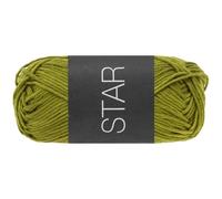 Lana Grossa STAR 50 g klassisches Topflappengarn aus 100% Baumwolle 90 m, Farbe:112 - Pistazie