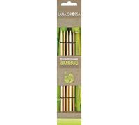 Lana Grossa Strumpfstricknadel Bambus | aus japanischem Bambus | leicht & robust | schmal zulaufende Spitzen | angenehm & präzise | für Socken, Ärmel & mehr | 20/3,5