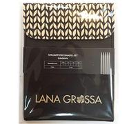 Lana Grossa Strumpfstricknadel-Set Edelstahl Schwarz