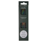 Lana Grossa Strumpfstricknadel Design-Holz Multicolor 15-2.0mm