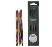 Lana Grossa Strumpfstricknadel Design-Holz Multicolor 15-3.5mm