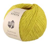 LANA GROSSA Summer Cashmere| Feines Kettengarn aus Baumwolle und Kaschmir | Handstrickgarn aus 90% Baumwolle & 10% Cashmere | 5g Wolle zum Stricken & Häkeln | 210m Garn FB 16