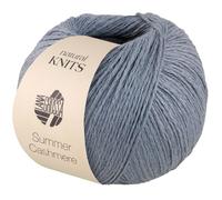 LANA GROSSA Summer Cashmere| Feines Kettengarn aus Baumwolle und Kaschmir | Handstrickgarn aus 90% Baumwolle & 10% Cashmere | 5g Wolle zum Stricken & Häkeln | 210m Garn FB 10