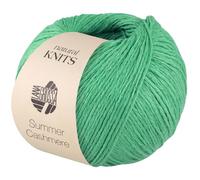 LANA GROSSA Summer Cashmere| Feines Kettengarn aus Baumwolle und Kaschmir | Handstrickgarn aus 90% Baumwolle & 10% Cashmere | 5g Wolle zum Stricken & Häkeln | 210m Garn FB 14