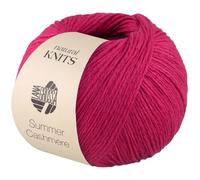 LANA GROSSA Summer Cashmere| Feines Kettengarn aus Baumwolle und Kaschmir | Handstrickgarn aus 90% Baumwolle & 10% Cashmere | 5g Wolle zum Stricken & Häkeln | 210m Garn FB 6