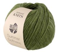 LANA GROSSA Summer Softness | Zartes Baumwollschlauchgarn, voluminös gefüllt mit flauschigen Merinofasern | Handstrickgarn aus 80% Baumwolle (Bio) & 20% Schuwolle (Merino superfein) | 50g / 130m