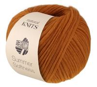Lana Grossa Strickgarn Summer Softness – 80% Baumwolle (Bio), 20% Schurwolle – 50 g / 130 m FB 22