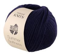 LANA GROSSA Summer Softness | Zartes Baumwollschlauchgarn, voluminös gefüllt mit flauschigen Merinofasern | Handstrickgarn aus 80% Baumwolle (Bio) & 20% Schurwolle | 50g / 130m FB15