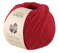 LANA GROSSA Summer Softness | Zartes Baumwollschlauchgarn, voluminös gefüllt mit flauschigen Merinofasern | Handstrickgarn aus 80% Baumwolle (Bio) & 20% Schurwolle | 50g / 130m FB7
