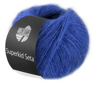LANA GROSSA Superkid Seta | Zartes Schlauchgarn aus Superkid Mohair mit Seide | Handstrickgarn aus 65% Mohair (Superkid) & 35% Seide | 25g Wolle zum Stricken & Häkeln | 100m Garn FB4