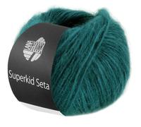 LANA GROSSA Superkid Seta | Zartes Schlauchgarn aus Superkid Mohair mit Seide | Handstrickgarn aus 65% Mohair (Superkid) & 35% Seide | 25g Wolle zum Stricken & Häkeln | 100m Garn FB23