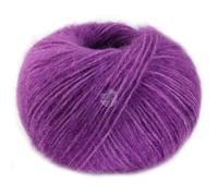 LANA GROSSA Superkid Seta | Zartes Schlauchgarn aus Superkid Mohair mit Seide | Handstrickgarn aus 65% Mohair (Superkid) & 35% Seide | 25g Wolle zum Stricken & Häkeln | 100m Garn FB7