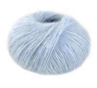 LANA GROSSA Superkid Seta | Zartes Schlauchgarn aus Superkid Mohair mit Seide | Handstrickgarn aus 65% Mohair (Superkid) & 35% Seide | 25g Wolle zum Stricken & Häkeln | 100m Garn FB3