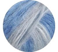 LANA GROSSA Superkid Seta | Zartes Schlauchgarn aus Superkid Mohair mit Seide | Handstrickgarn aus 65% Mohair (Superkid) & 35% Seide | 25g Wolle zum Stricken & Häkeln | 100m Garn FB102