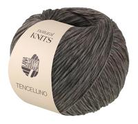 LANA GROSSA Tencellino | Klassisch verzirntes Garn aus natürlich mattem Leinen & seidig glänzendem Tencel | Handstrickgarn aus 51% Leinen & 49% Tencel | 50g Wolle zum Stricken & Häkeln | 125m FB 16