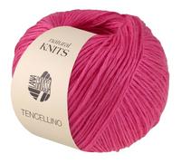 LANA GROSSA Tencellino | Klassisch verzirntes Garn aus natürlich mattem Leinen & seidig glänzendem Tencel | Handstrickgarn aus 51% Leinen & 49% Tencel | 50g Wolle zum Stricken & Häkeln | 125m FB 12