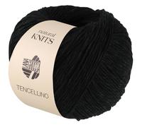 LANA GROSSA Tencellino | Klassisch verzirntes Garn aus natürlich mattem Leinen & seidig glänzendem Tencel | Handstrickgarn aus 51% Leinen & 49% Tencel | 50g Wolle zum Stricken & Häkeln | 125m FB 17