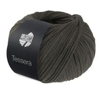 LANA GROSSA Tessera | Hochwertiges, schmales Baumwoll-Bändchengarn in matter-papierfeiner Optik | Handstrickgarn aus 100% Baumwolle | 50g Wolle zum Stricken & Häkeln | 115m Garn FB 15
