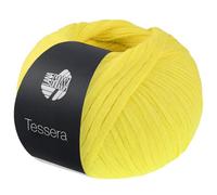 LANA GROSSA Tessera | Hochwertiges, schmales Baumwoll-Bändchengarn in matter-papierfeiner Optik | Handstrickgarn aus 100% Baumwolle | 50g Wolle zum Stricken & Häkeln | 115m Garn FB 4