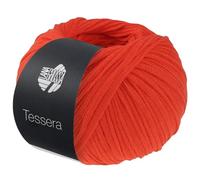 LANA GROSSA Tessera | Hochwertiges, schmales Baumwoll-Bändchengarn in matter-papierfeiner Optik | Handstrickgarn aus 100% Baumwolle | 50g Wolle zum Stricken & Häkeln | 115m Garn FB 7
