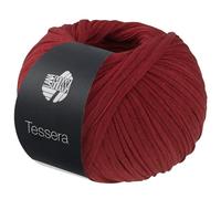 LANA GROSSA Tessera | Hochwertiges, schmales Baumwoll-Bändchengarn in matter-papierfeiner Optik | Handstrickgarn aus 100% Baumwolle | 50g Wolle zum Stricken & Häkeln | 115m Garn FB 8