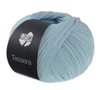 LANA GROSSA Tessera | Hochwertiges, schmales Baumwoll-Bändchengarn in matter-papierfeiner Optik | Handstrickgarn aus 100% Baumwolle | 50g Wolle zum Stricken & Häkeln | 115m Garn FB 13