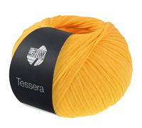 LANA GROSSA Tessera | Hochwertiges, schmales Baumwoll-Bändchengarn in matter-papierfeiner Optik | Handstrickgarn aus 100% Baumwolle | 50g Wolle zum Stricken & Häkeln | 115m Garn FB 5