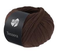LANA GROSSA Tessera | Hochwertiges, schmales Baumwoll-Bändchengarn in matter-papierfeiner Optik | Handstrickgarn aus 100% Baumwolle | 50g Wolle zum Stricken & Häkeln | 115m Garn FB 17