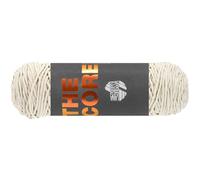 LANA GROSSA The Core | Stabiles, umwickeltes Baumwollgarn - ideal für Dekoartikel & Taschen | Handstrickgarn aus 50% Baumwolle & 50% Polyester | 100g Wolle zum Stricken & Häkeln | 85m Garn FB4