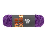 LANA GROSSA The Core | Stabiles, umwickeltes Baumwollgarn - ideal für Dekoartikel & Taschen | Handstrickgarn aus 50% Baumwolle & 50% Polyester | 100g Wolle zum Stricken & Häkeln | 85m Garn FB20