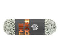 LANA GROSSA The Core | Stabiles, umwickeltes Baumwollgarn - ideal für Dekoartikel & Taschen | Handstrickgarn aus 50% Baumwolle & 50% Polyester | 100g Wolle zum Stricken & Häkeln | 85m Garn