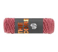 LANA GROSSA The Core | Stabiles, umwickeltes Baumwollgarn - ideal für Dekoartikel & Taschen | Handstrickgarn aus 50% Baumwolle & 50% Polyester | 100g Wolle zum Stricken & Häkeln | 85m Garn FB18