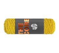 LANA GROSSA The Core | Stabiles, umwickeltes Baumwollgarn - ideal für Dekoartikel & Taschen | Handstrickgarn aus 50% Baumwolle & 50% Polyester | 100g Wolle zum Stricken & Häkeln | 85m Garn FB21