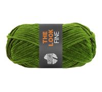 LANA GROSSA The Look Fine | Feines und samtig weiches Chenillegarn | Handstrickgarn aus 100% Polyester | 50g Wolle zum Stricken & Häkeln | 100m Garn FB120