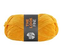 LANA GROSSA The Look Fine | Feines und samtig weiches Chenillegarn | Handstrickgarn aus 100% Polyester | 50g Wolle zum Stricken & Häkeln | 100m Garn FB104
