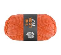 LANA GROSSA The Look Fine | Feines und samtig weiches Chenillegarn | Handstrickgarn aus 100% Polyester | 50g Wolle zum Stricken & Häkeln | 100m Garn FB103