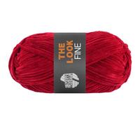 LANA GROSSA The Look Fine | Feines und samtig weiches Chenillegarn | Handstrickgarn aus 100% Polyester | 50g Wolle zum Stricken & Häkeln | 100m Garn FB107