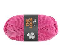 LANA GROSSA The Look Fine | Feines und samtig weiches Chenillegarn | Handstrickgarn aus 100% Polyester | 50g Wolle zum Stricken & Häkeln | 100m Garn FB114
