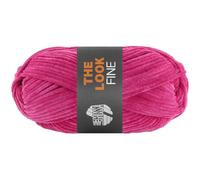 LANA GROSSA The Look Fine | Feines und samtig weiches Chenillegarn | Handstrickgarn aus 100% Polyester | 50g Wolle zum Stricken & Häkeln | 100m Garn FB108