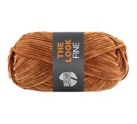 LANA GROSSA The Look Fine | Feines und samtig weiches Chenillegarn | Handstrickgarn aus 100% Polyester | 50g Wolle zum Stricken & Häkeln | 100m Garn FB123
