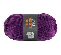 LANA GROSSA The Look Fine | Feines und samtig weiches Chenillegarn | Handstrickgarn aus 100% Polyester | 50g Wolle zum Stricken & Häkeln | 100m Garn