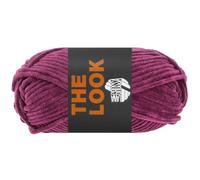 LANA GROSSA The Look | Samtig weiches und stabiles Chenillegarn | Handstrickgarn aus 100% Polyester | 100g Wolle zum Stricken & Häkeln | 120m Garn FB 31