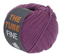 LANA GROSSA The Tube Fine | Dünnes, gefülltes Baumwollschlauchbändchen - ideal für Dekoartikel & Taschen | Handstrickgarn aus Baumwolle & Polyamid | 100g Wolle zum Stricken & Häkeln | 140m Garn FB122