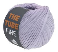 LANA GROSSA The Tube Fine | Dünnes, gefülltes Baumwollschlauchbändchen - ideal für Dekoartikel & Taschen | Handstrickgarn aus Baumwolle & Polyamid | 100g Wolle zum Stricken & Häkeln | 140m Garn FB109