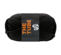 LANA GROSSA The Tube | Weiches & gefüllte, ideal geeignet für Home- Accessoires und Taschen | Handstrickgarn aus 60% Baumwolle & 40% Nylon | 200g Wolle zum Stricken & Häkeln | 114m Garn FB 16