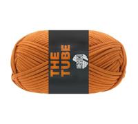 LANA GROSSA The Tube | Weiches & gefüllte, ideal geeignet für Home- Accessoires und Taschen | Handstrickgarn aus 60% Baumwolle & 40% Nylon | 200g Wolle zum Stricken & Häkeln | 114m Garn FB 6