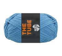 LANA GROSSA The Tube | Weiches & gefüllte, ideal geeignet für Home- Accessoires und Taschen | Handstrickgarn aus 60% Baumwolle & 40% Nylon | 200g Wolle zum Stricken & Häkeln | 114m Garn FB 26